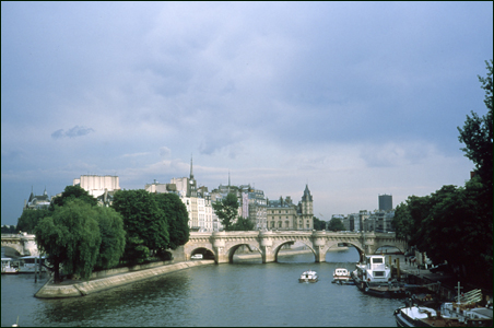 Ile de la Cit, Paris, France